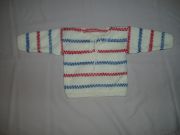 Handstickad tröja